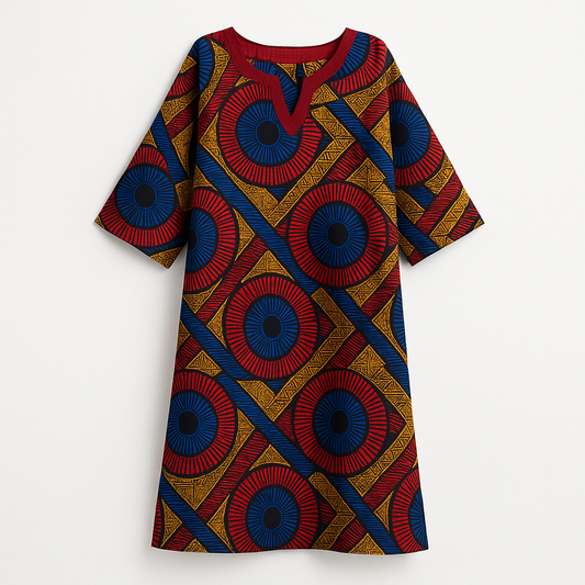 Senegalese Contemporary Boubou/Dress