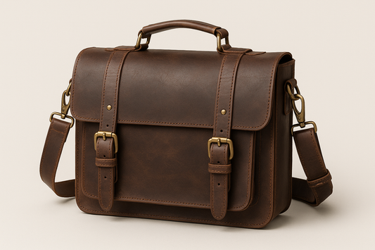 South African Handmade Leather Satchel