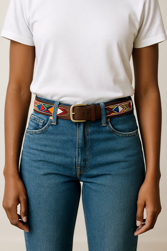 Maasai Beaded Belt