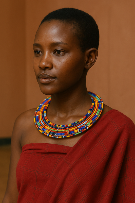 Maasai Beaded Necklace – Kenya