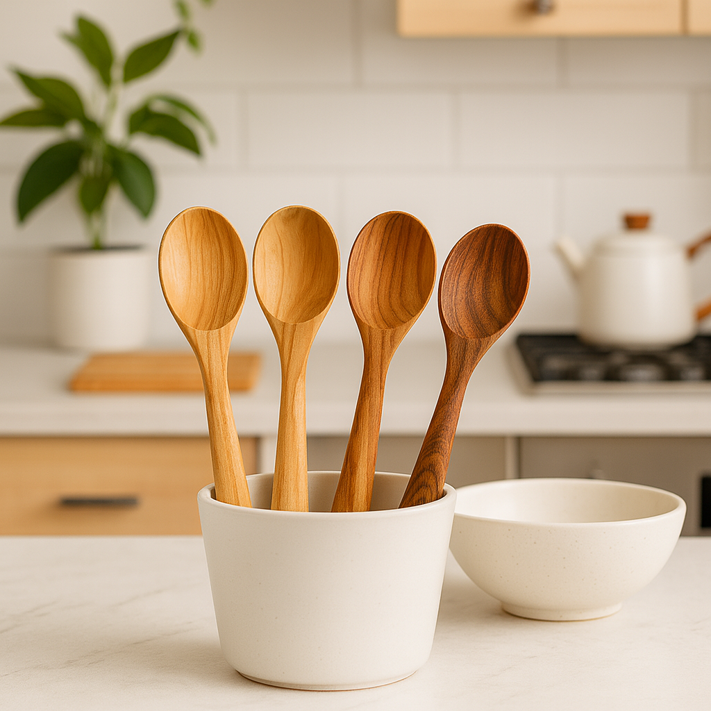 Olivewood Serving Spoon Set