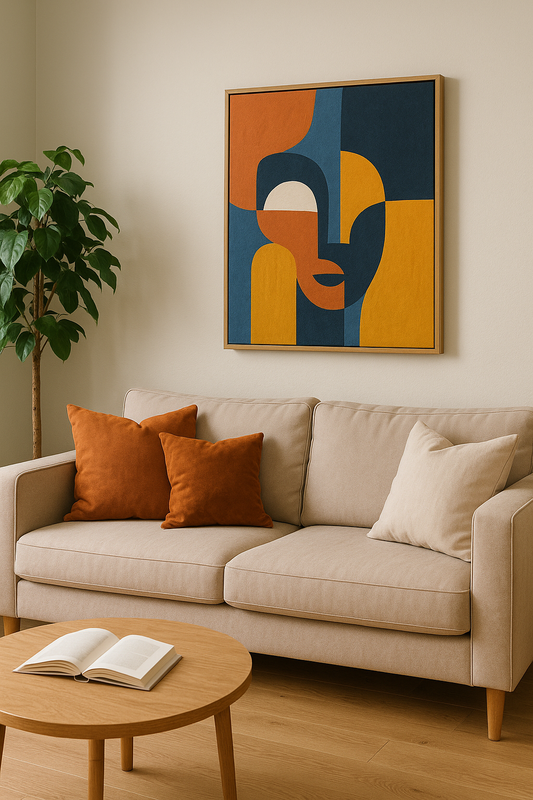 Lagos Abstract Painting – Nigeria