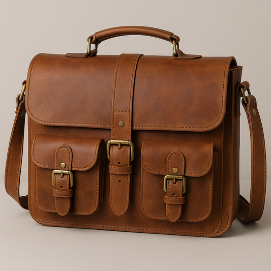South African Handmade Leather Satchel