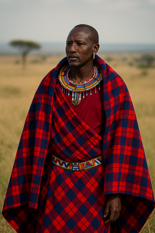 Maasai Shuka Blanket