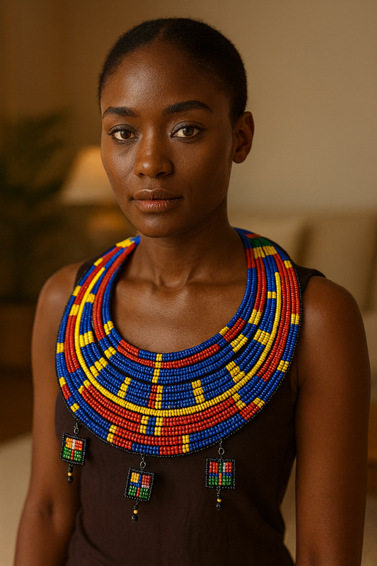 Maasai Beaded Necklace – Kenya