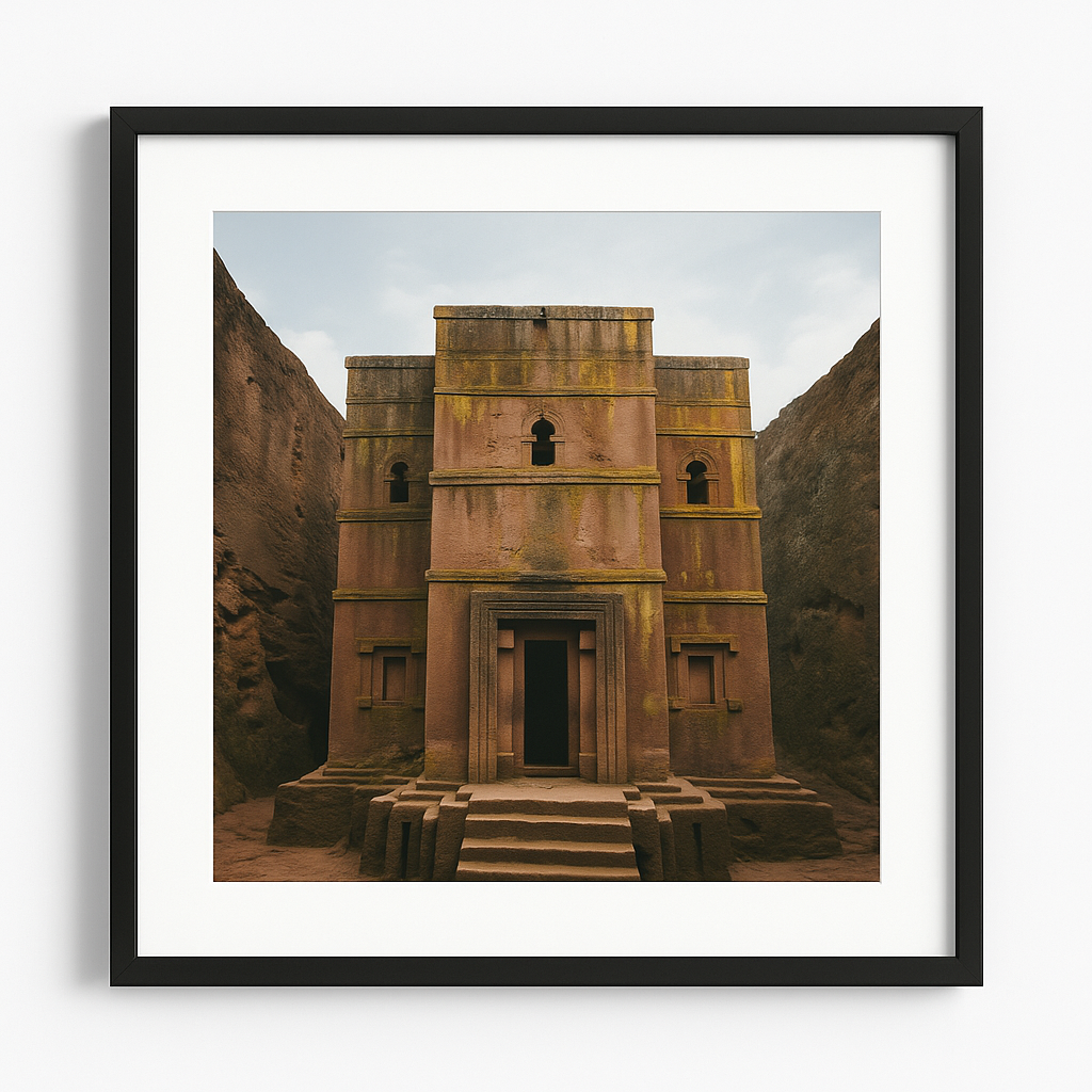 Ethiopian Fine Art Photography Print – Lalibela