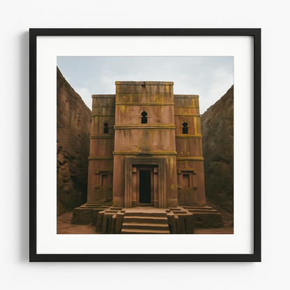 Ethiopian Fine Art Photography Print – Lalibela