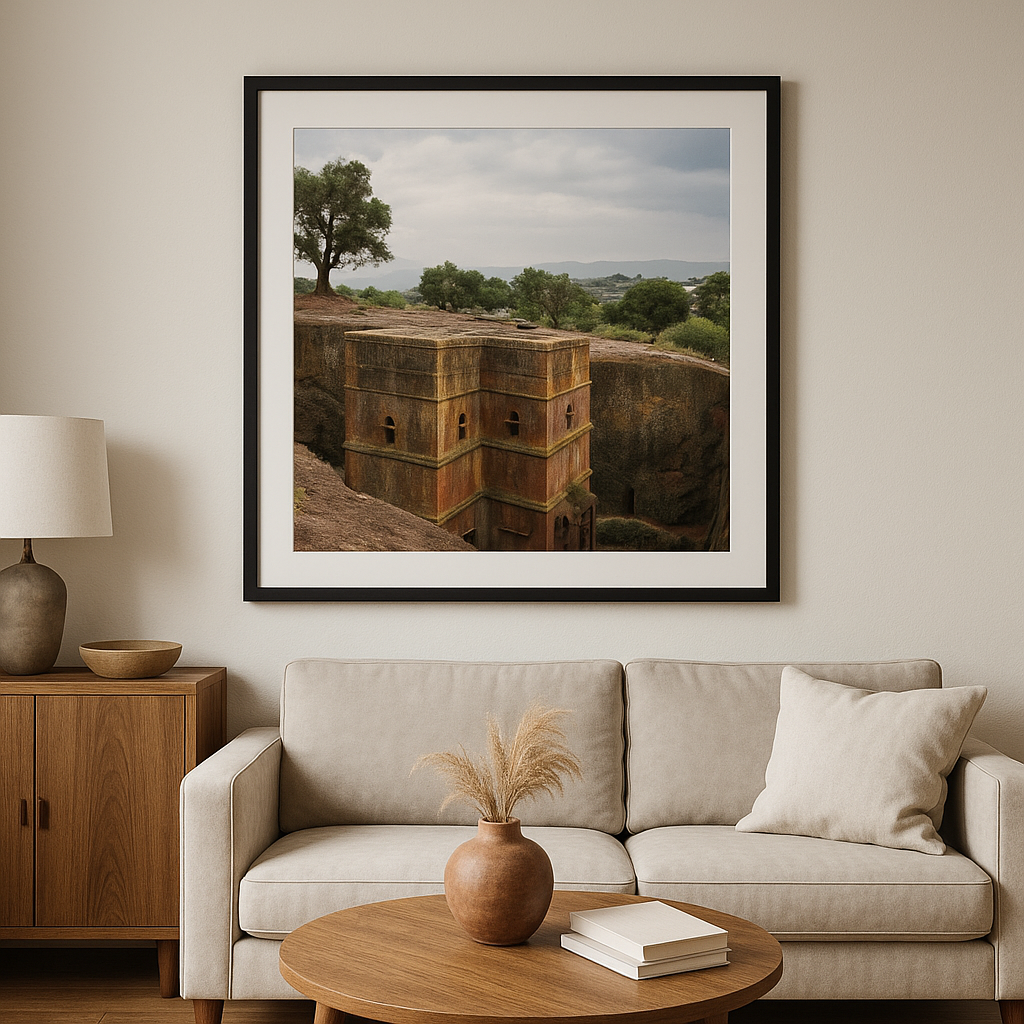 Ethiopian Fine Art Photography Print – Lalibela