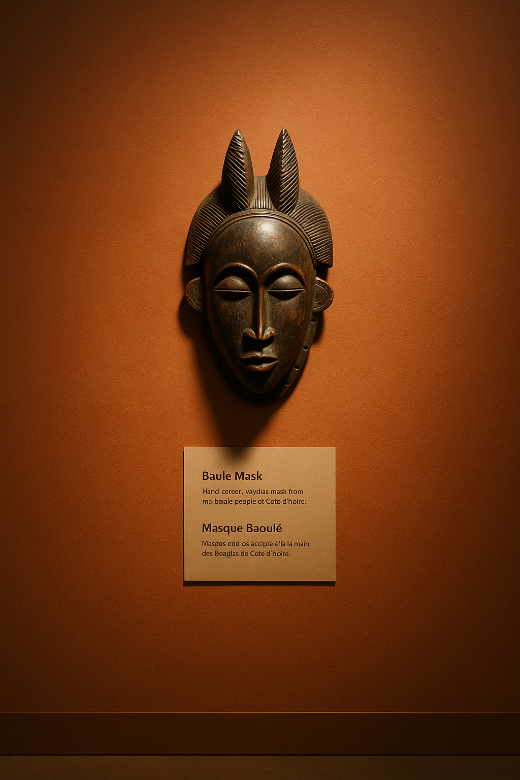Wooden Mask