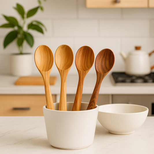 Olivewood Serving Spoon Set